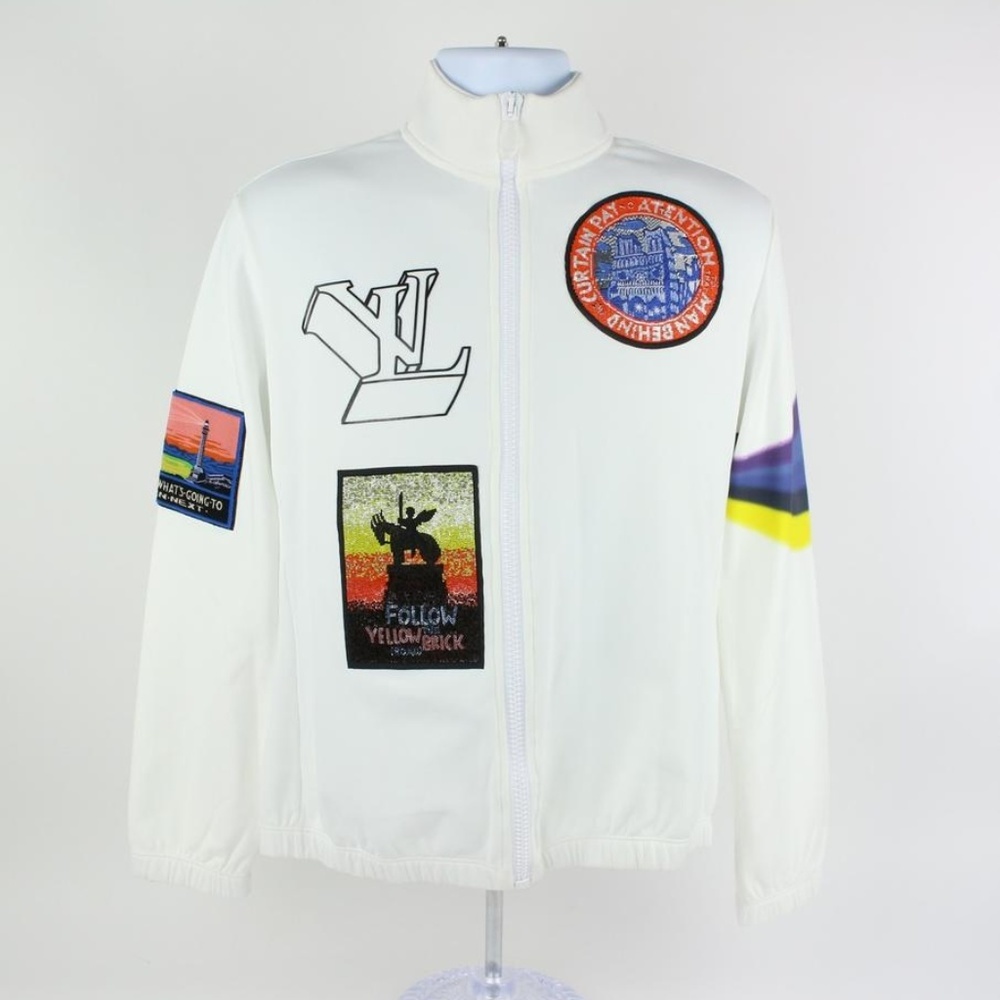 Louis Vuitton Virgil Abloh Patch ss19 Zip Up